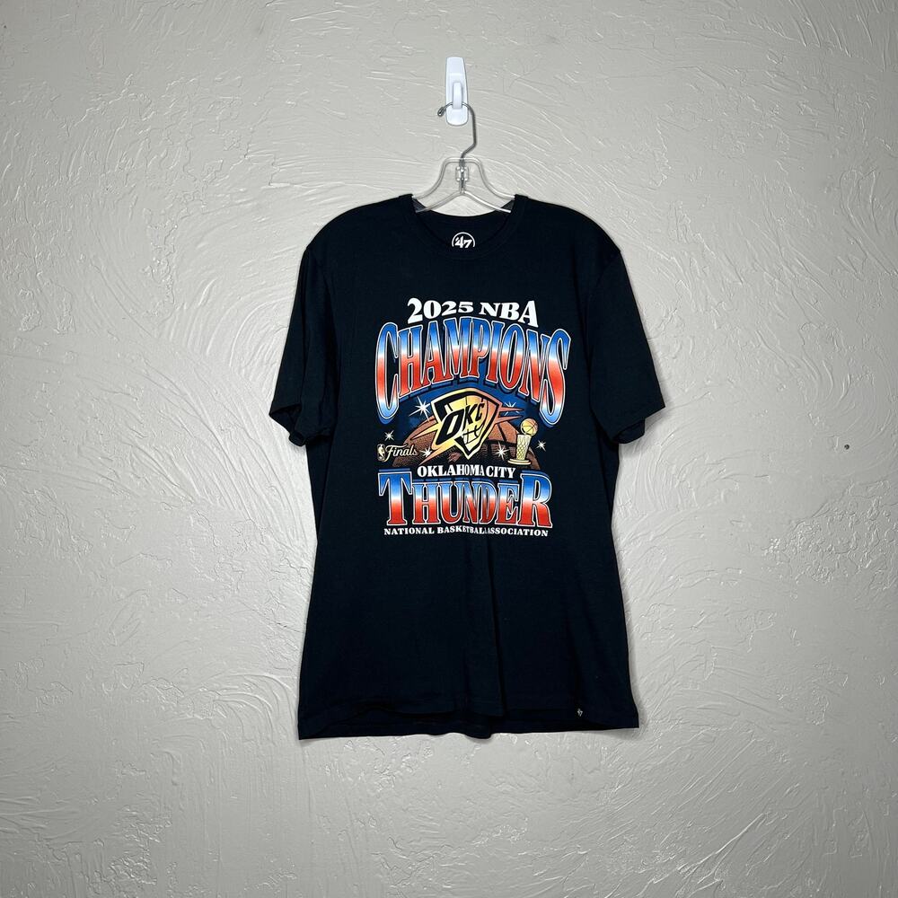 '47 OKC Thunder 2025 Champions Shirt - Size Large